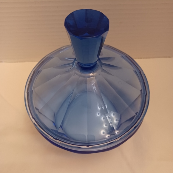 Vintage Cobalt blue candy dish - Picture 2 of 4